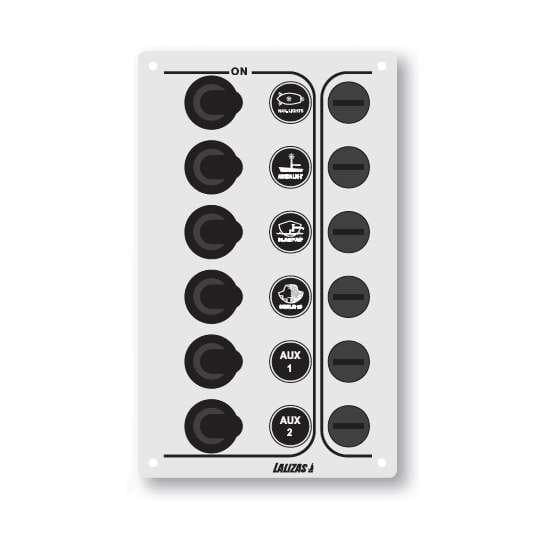 Lalizas Waterproof Switch Sp Economy Sort,Grå 6