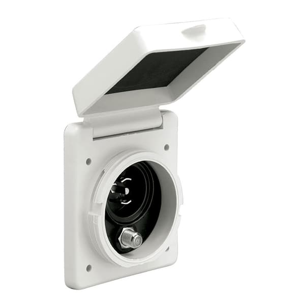 Marinco Phone/tv Inlet Valkoinen