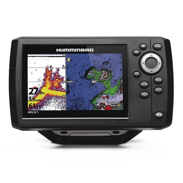 Humminbird Multifunktions Display Helix 5 Chirp Gps G3 5´´ Søvfarvet