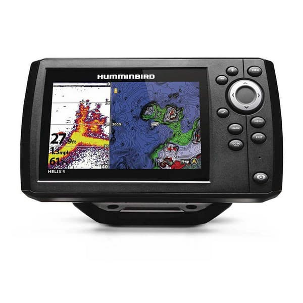 Humminbird Multifunktions Display Helix 5 Chirp Gps G3 5´´ Søvfarvet