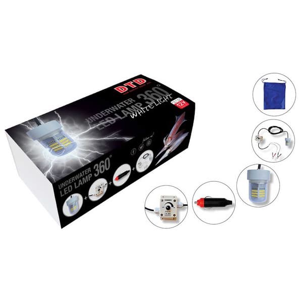 Dtd Underwater Led Lamp 360 Flerfarvet