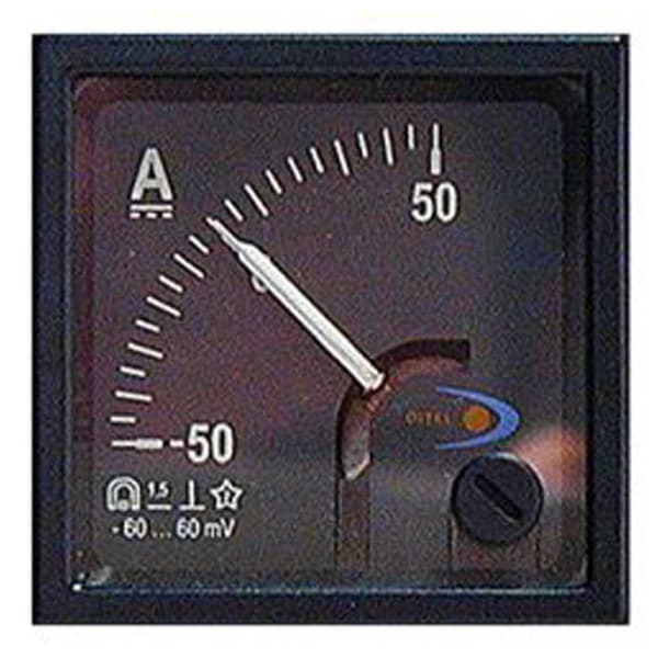 Pros Shunt Dc Amperemeter 50a/60mv Brun