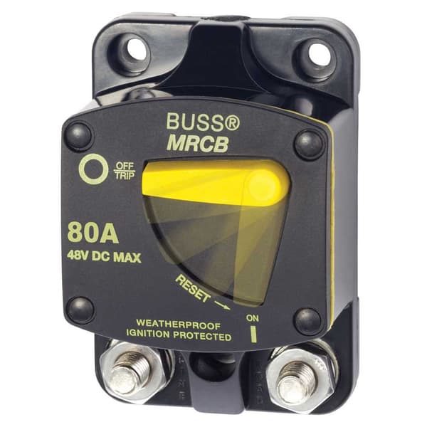 Blue Sea Systems Thermal Circuit Breaker 80a Musta