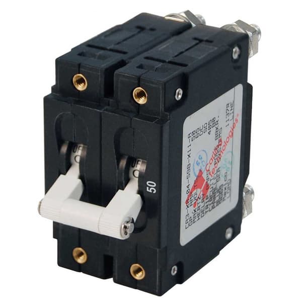 Blue Sea Systems C-series Double Pole Circuit Breaker Sort 100 A