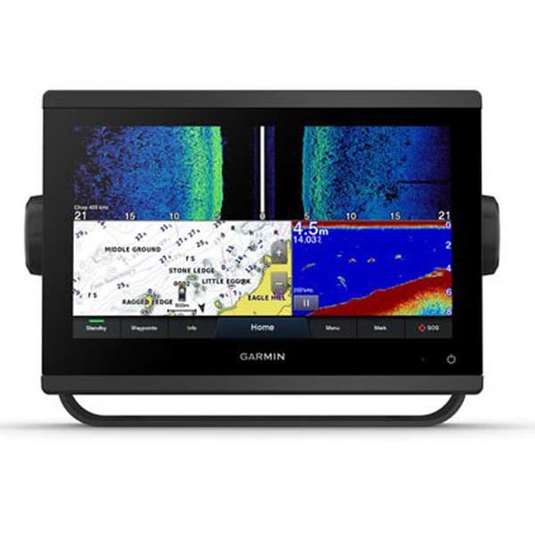 Garmin Kortplotter/ekkolod Med Clearvü/sidevü Og Traditionelt Chirp Ekkolod På Verdensplan Gpsmap 923xsv 9´´ Sort