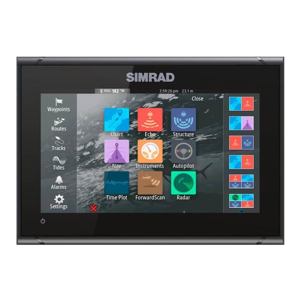 Simrad Go9 Xse Row No Xdcr Sort