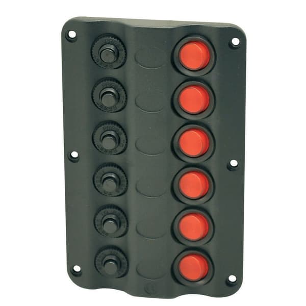 Euromarine Kytkimet Sähköpaneeli 6  145 x 75 x 30 mm