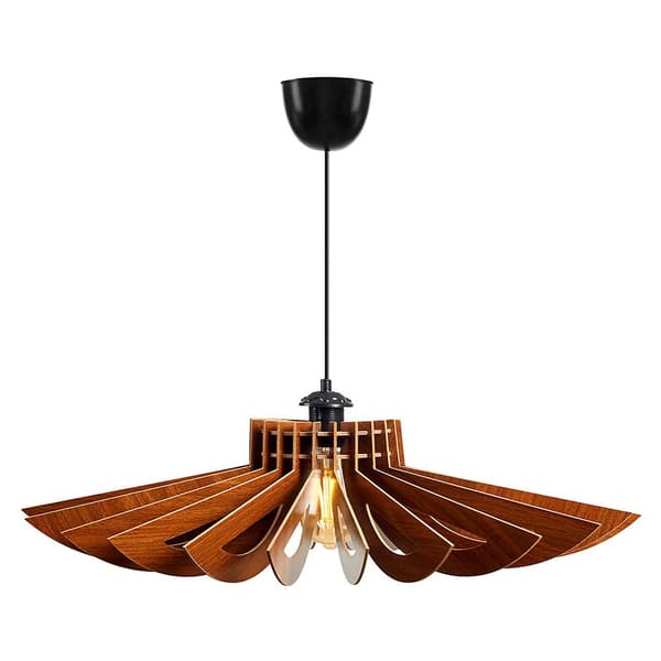 Wellhome Hængende Lampe 70 Cm E 27 Max 60w Wh1106 Gylden