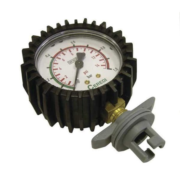 Oem Marine Kumiveneiden Painemittari Hopeinen 63 mm