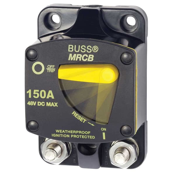 Blue Sea Systems Vaihtaa Thermal Circuit Breaker 150a Musta