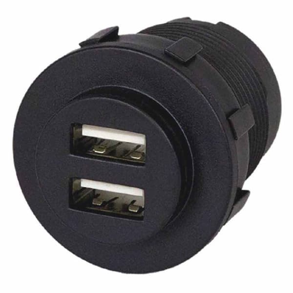 Sutars Usb-kontakt Ip56 5a Silver