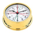 Miniatyrbillede 1 af 2: Autonautic Instrumental Silence Zones Arabiske Tal Guld Messing Ur Pacific Series  120 mm