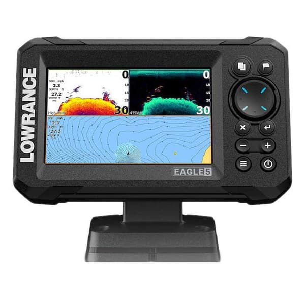 Lowrance Koetin Eagle 5 No Transducer Hopeinen