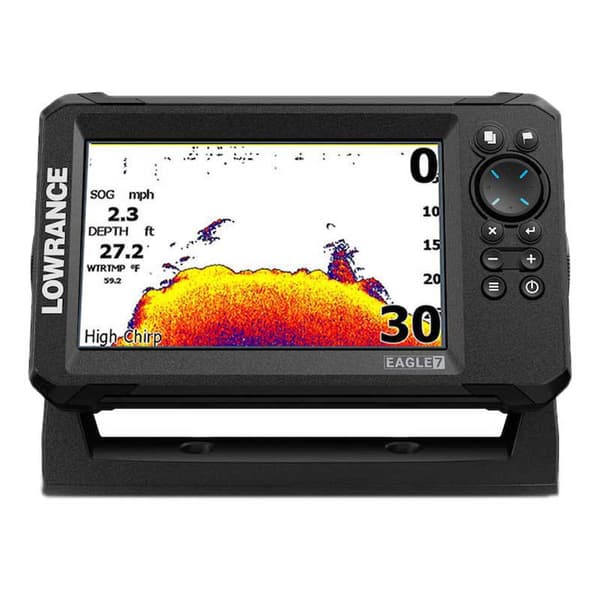 Lowrance Koetin Eagle 7 Tripleshot Kirkas