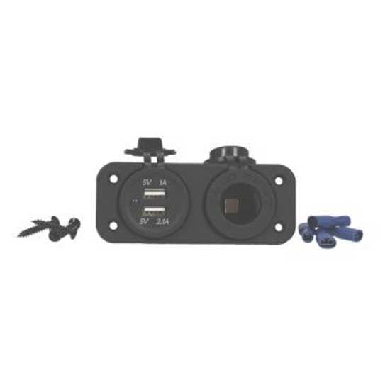 Euromarine Uppoasennettava Double Pistoke Usb