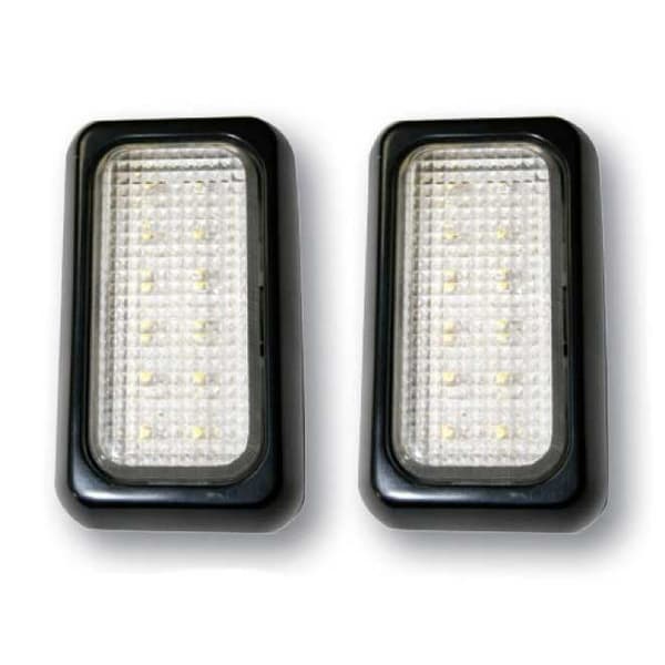 Lalizas Dome Trailer Light Svart 12 LED