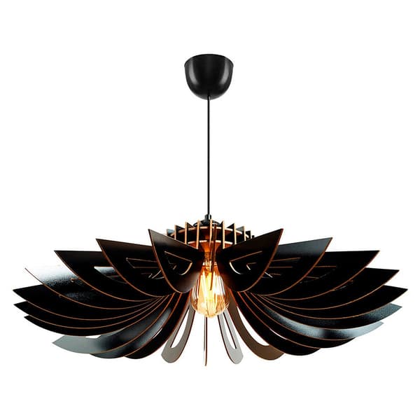 Wellhome Wh1109 Pendellampe 2 Enheder Gylden