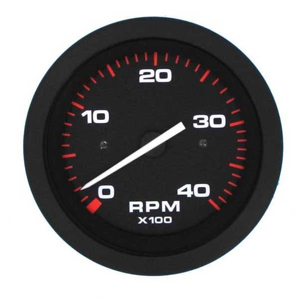 Veethree Varvräknare Amega 0-4000rpm Svart 86 mm