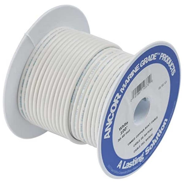Ancor Primär Tråd Marine Grade 18 Vit 30.4 m