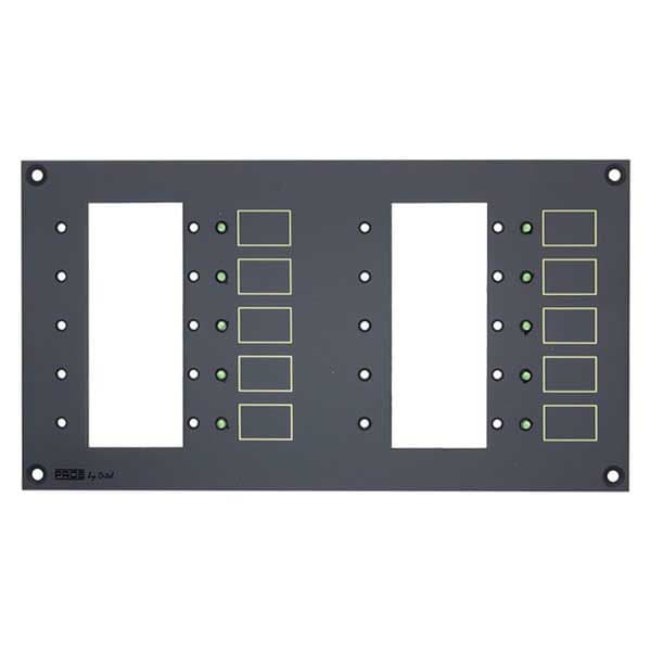 Pros Enkeltpolet Håndtags Afbrydermodul 10 Sort Single Pole