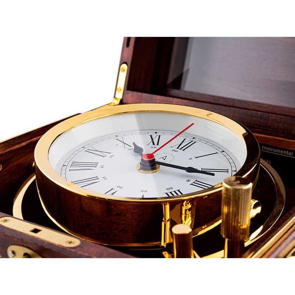 Autonautic Instrumental Professionelt Marine Kronometer Cmq Gylden