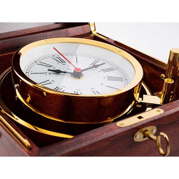 Autonautic Instrumental Professionelt Marine Kronometer Cmq Gylden
