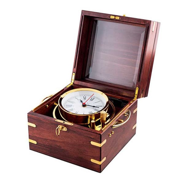 Autonautic Instrumental Professionelt Marine Kronometer Cmq Gylden