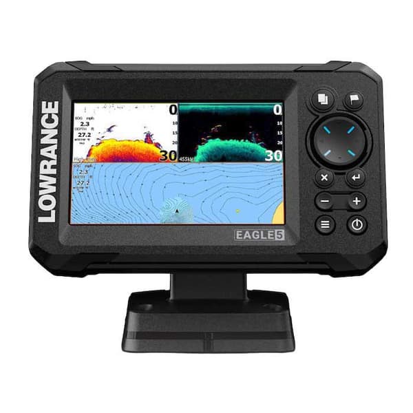 Lowrance Eagle 5´´ 83/200 Hdi Koetin Musta