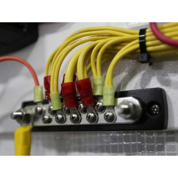 Blue Sea Systems Isolator Bus Bar Plus Common With Cover Sort 10 Gang