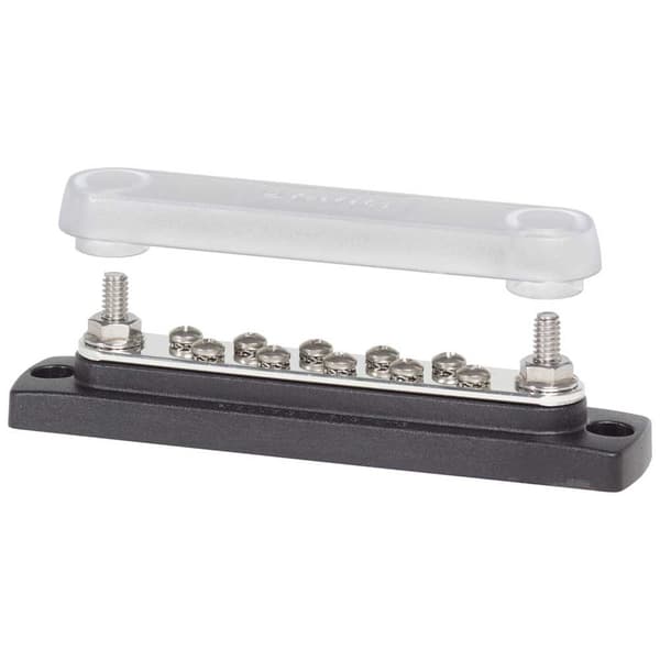 Blue Sea Systems Isolator Bus Bar Plus Common With Cover Sort 10 Gang