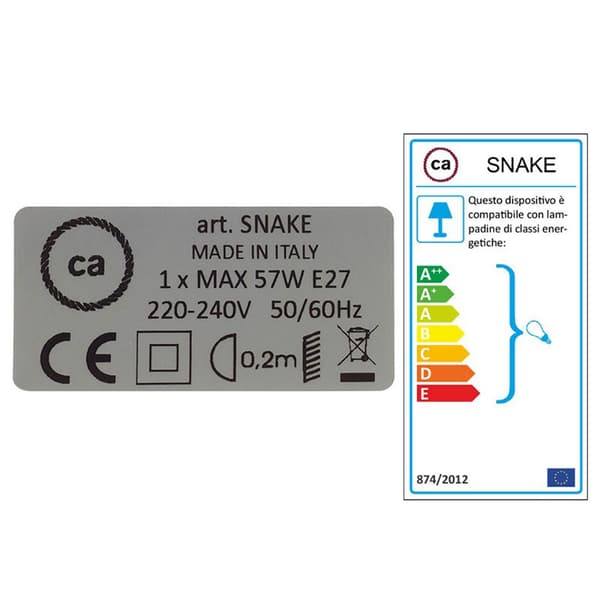 Creative Cables Tn01 5 M Pendellampe Brun