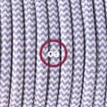 Miniatyrbild 2 av 9: Creative Cables Rz07 Zigzag 1 M Hänglampa Pendel Lila