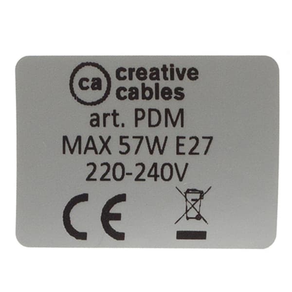 Creative Cables Rx03 Pixel 2 M Hængende Lampe Pendel Blå