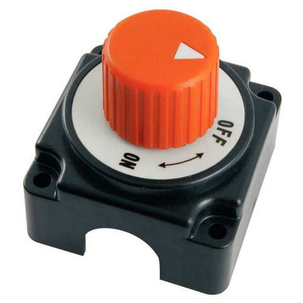 Euromarine Enpolig Batteriomkopplare 250a Orange 68 x 68 x 66.1 mm