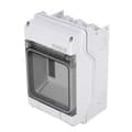 Miniatyrbillede 1 af 2: Bals 230v 5 Modul Vandtæt Boks Transparent 200 x 125 x 111 mm