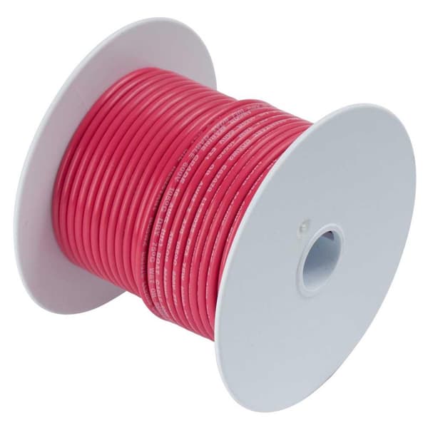 Ancor Kaapeli Tinned Cooper Wire 10 Awg/5 Mm2 Punainen 75 m