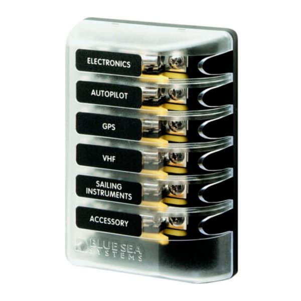 Seachoice Sikringsblok 3ag Transparent