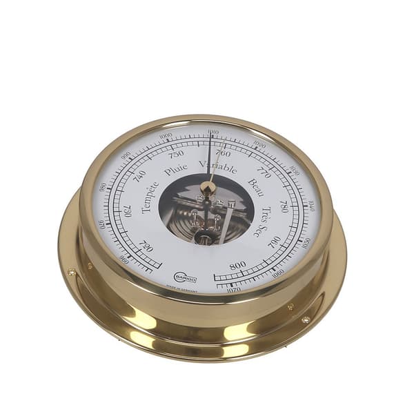 Barigo Messing Barometer Viking 130 Gylden 155 x 35 mm