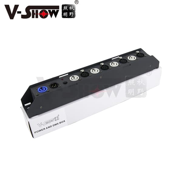 DMX512 Controller, 4 Port, Strømsplitter