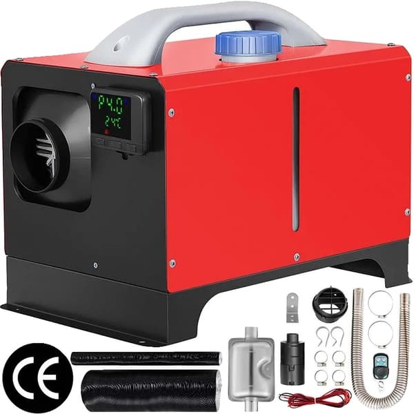 Dieselilämmitin, 8KW, 12V