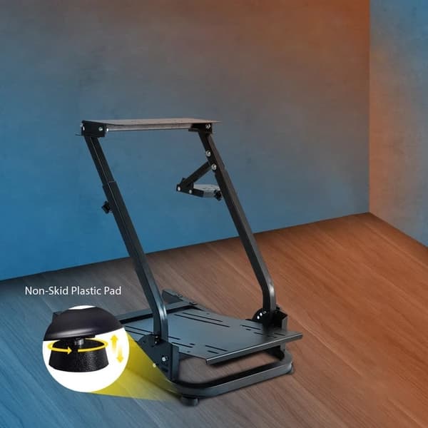 Ratstyring Stand, Foldbar, Logitech G25 G27 G29 G920 Support, Ikke-skidt plastpude