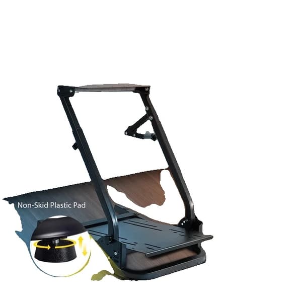 Ohjauspyöräteline, taitettava, Logitech G25 G27 G29 G920 -tuki, Ei-ihastuneisuus Non-Skid Plastic Pad