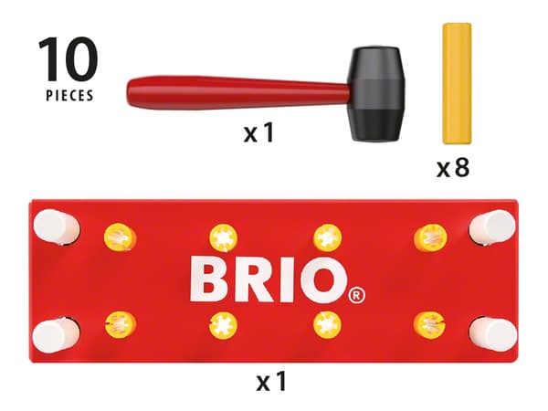 BRIO - 30525 - Bultbräda Röd