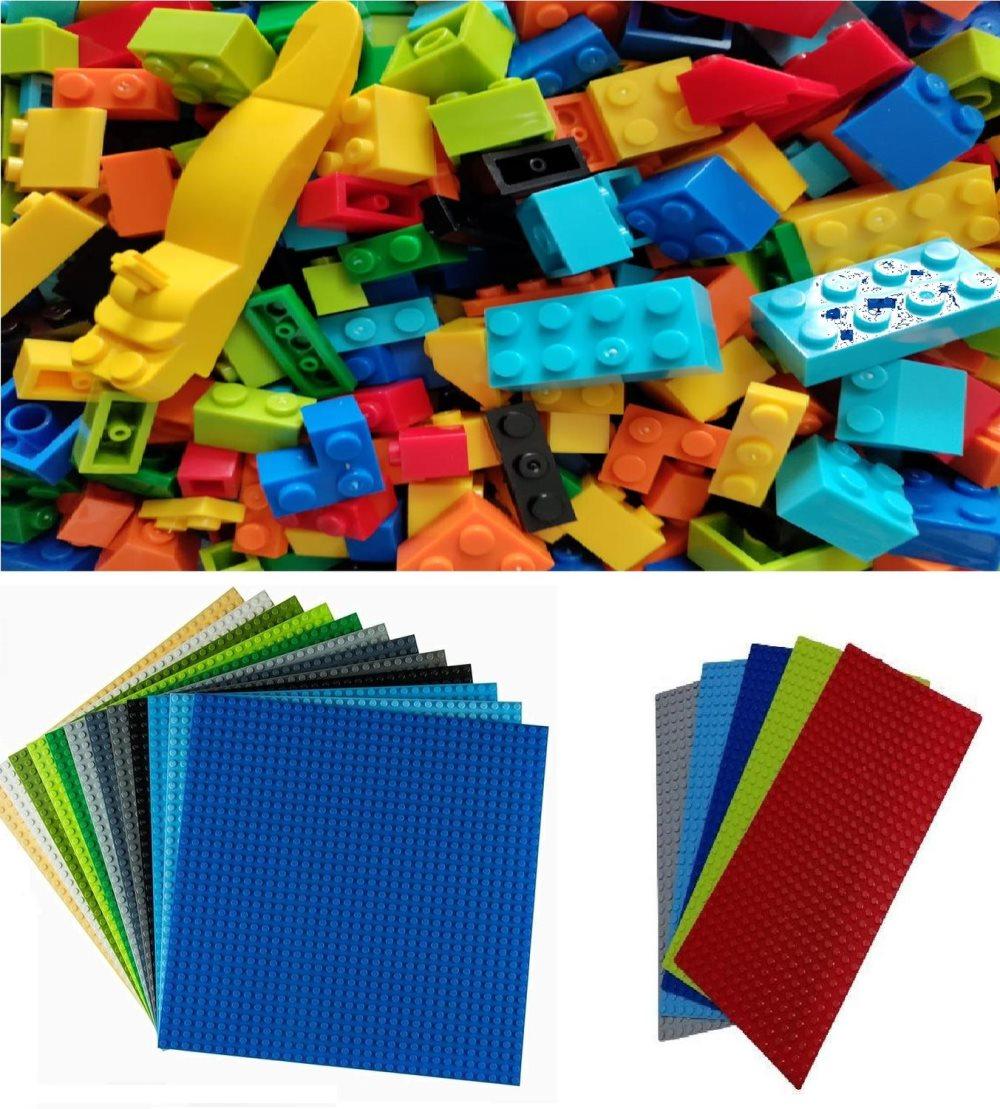 XL Basplatta o 1000 Byggklossar kompatibla m stora kända märken