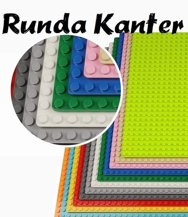 1 Basplatta o 320+ Byggklossar Kompatibla m flesta kända märken