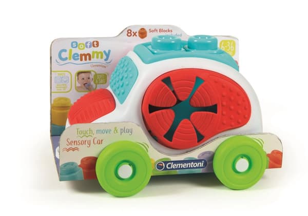 Sorteringslåda Softy Clemmy Bil, Baby Clementoni