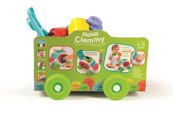 Sorteringslåda Softy Clemmy Bil, Baby Clementoni