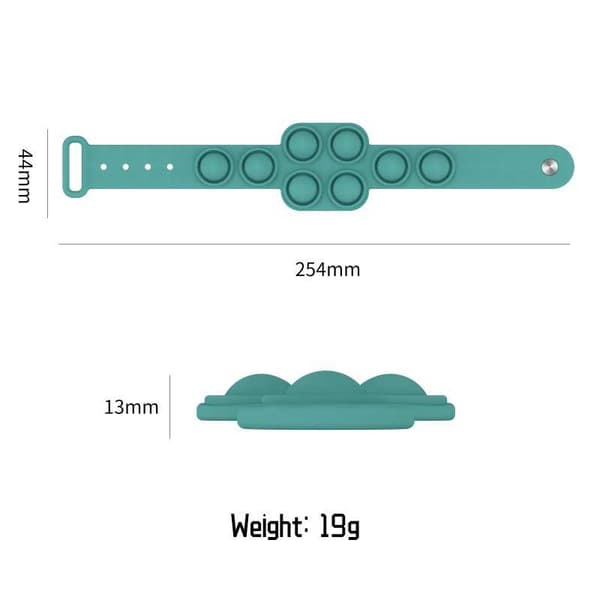 2-PACK POP-IT Fidget Klocka