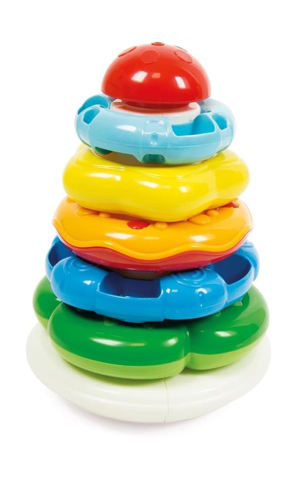 Stapelleksak 100% Återvunnen Plast Baby Clementoni