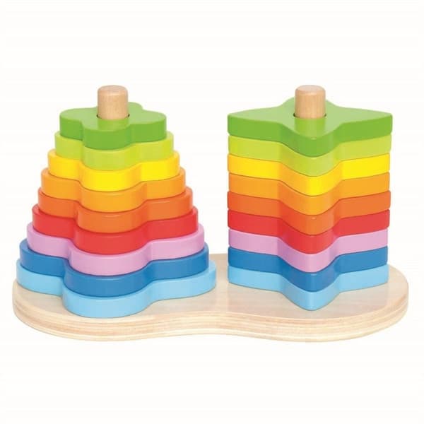 Hape Double Rainbow Stacker